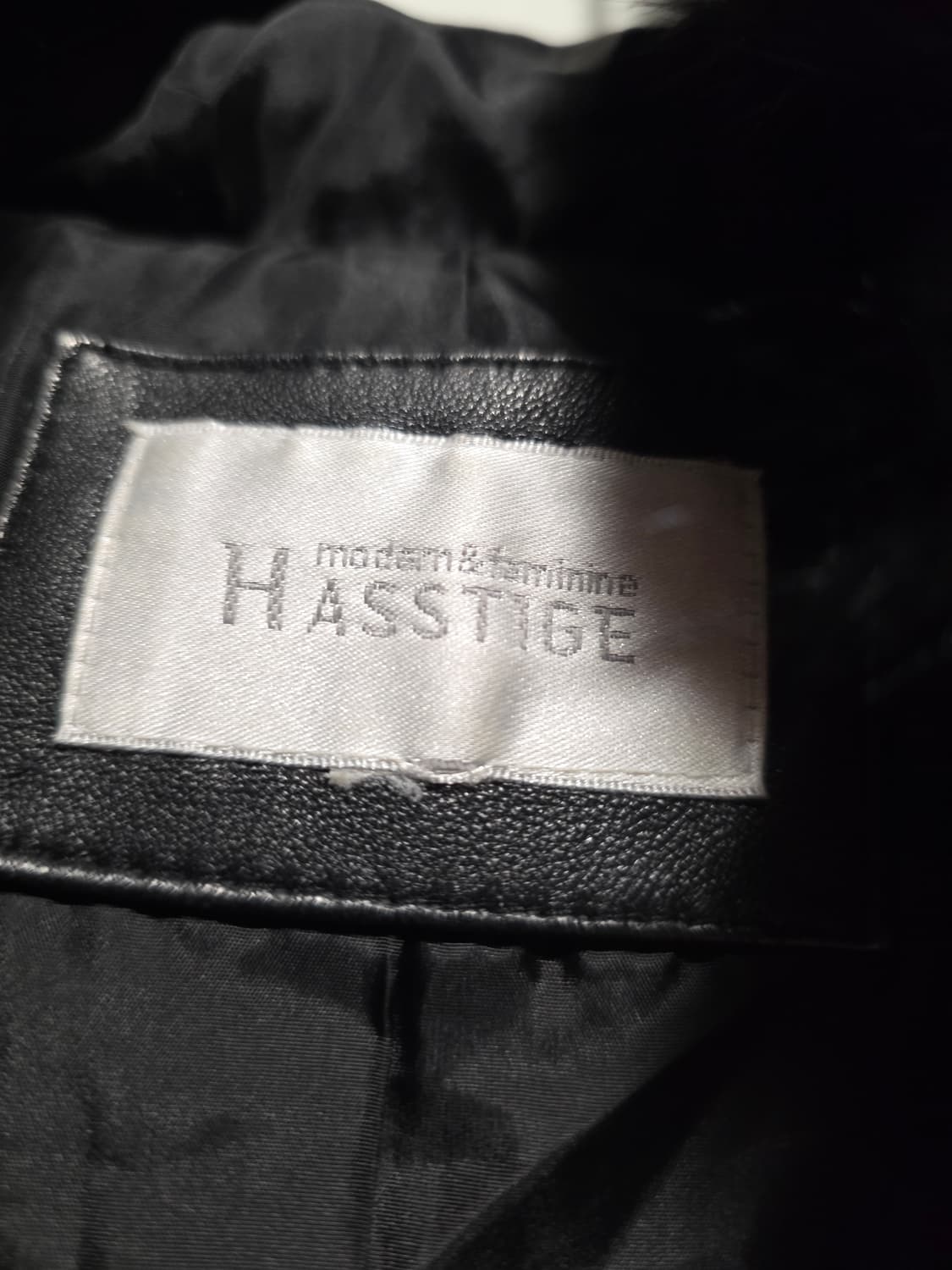 HASSTIGE 양가죽 후드 패딩 코트 99 상품이미지6