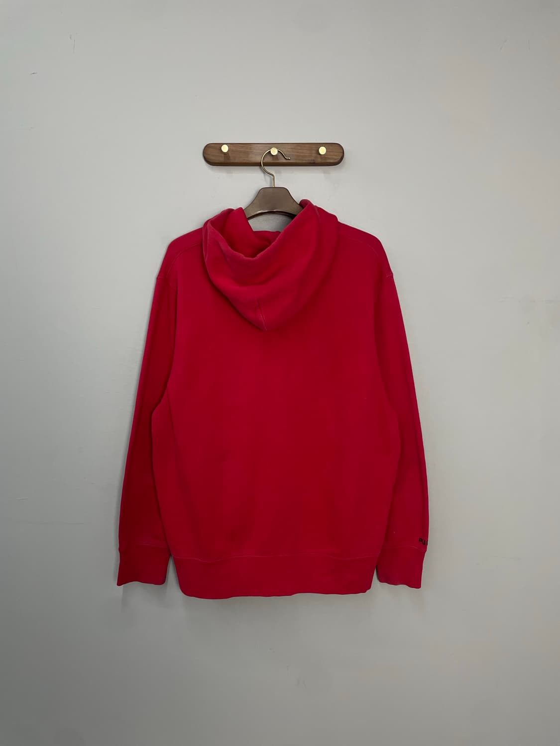 폴로 진스 컴퍼니 랄프로렌 빈티지 레드 후드집업 H2185 상품이미지5