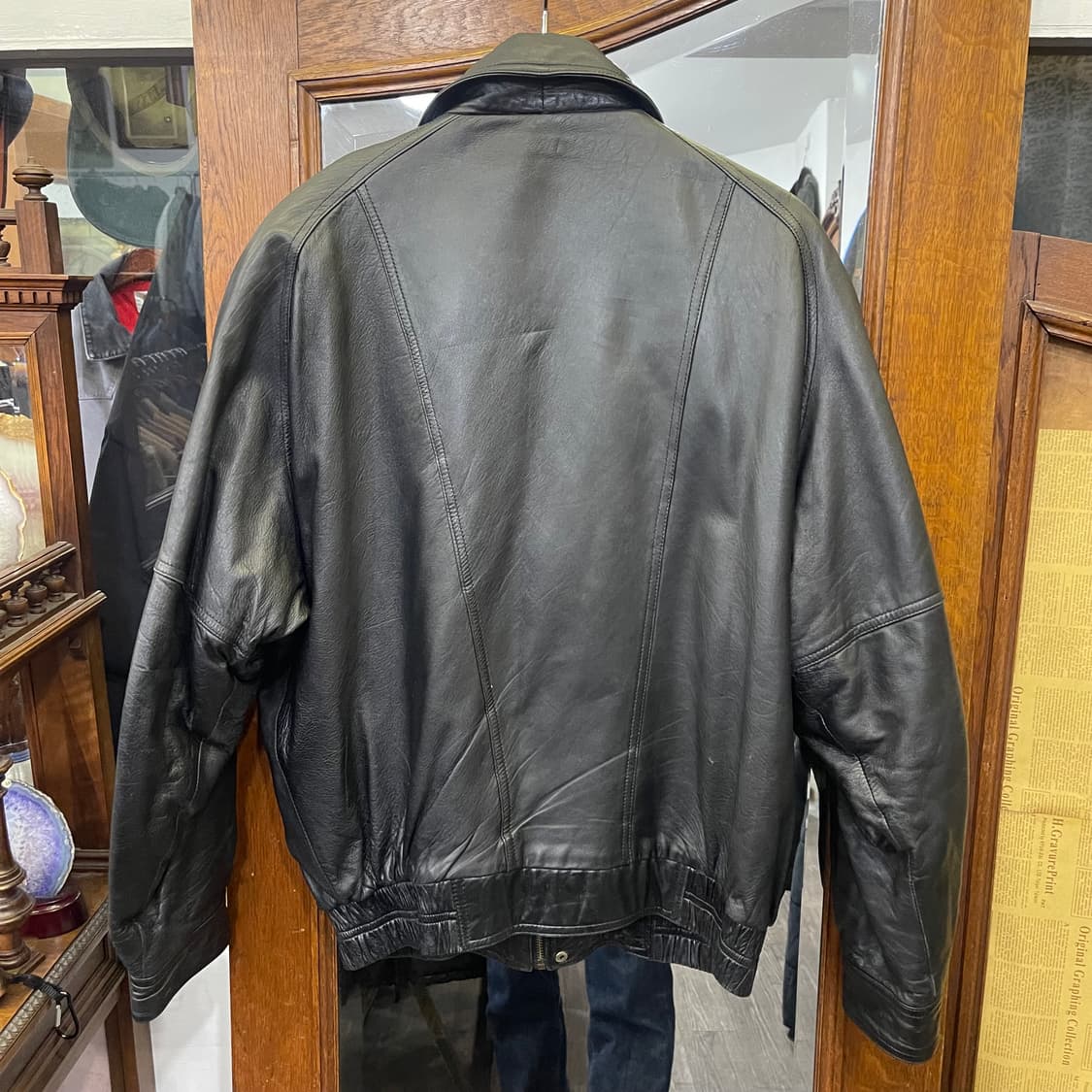 90's 빈티지 레더자켓 상품이미지8