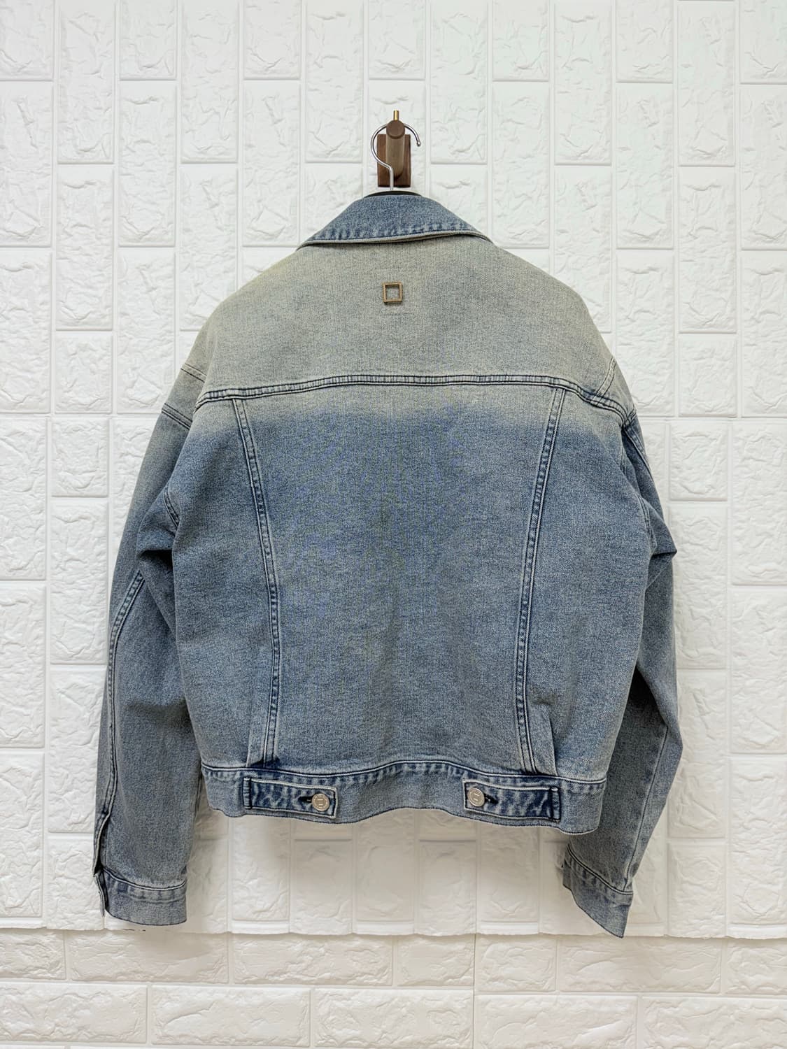 (18FW) 우영미  물결 데님 자켓(46 4장일괄 구매시 이상품 드립니 상품이미지2