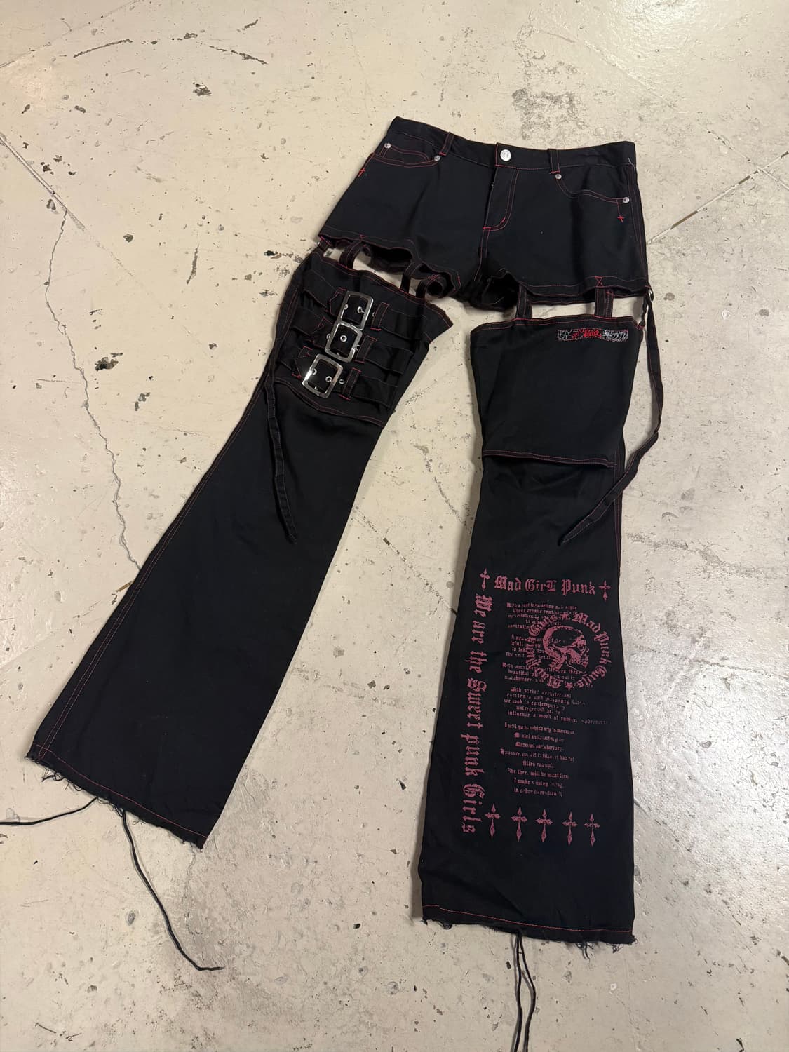 mad girl transform detail pants 상품이미지1