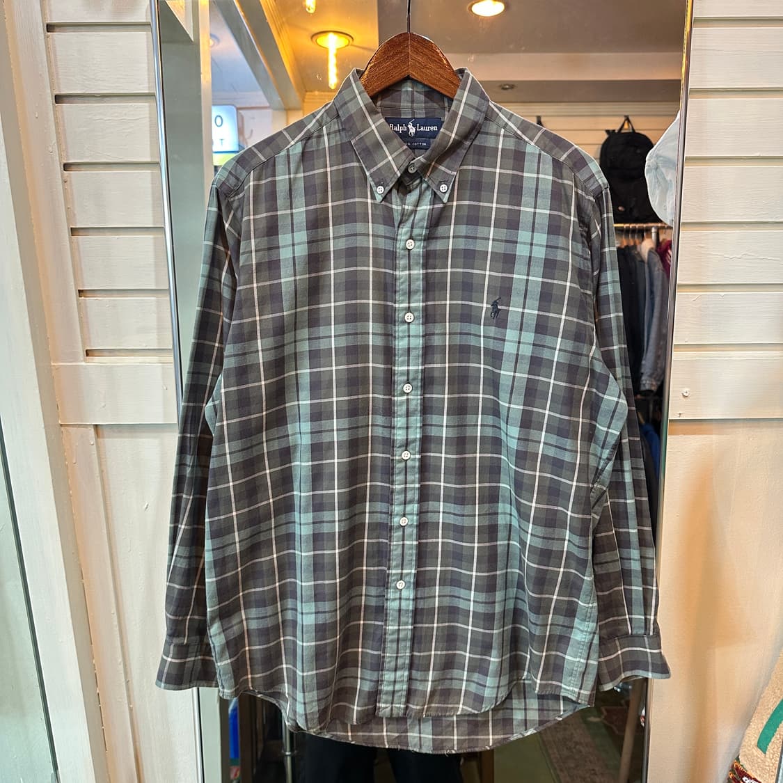 폴로 랄프로렌 체크 셔츠 상품이미지1