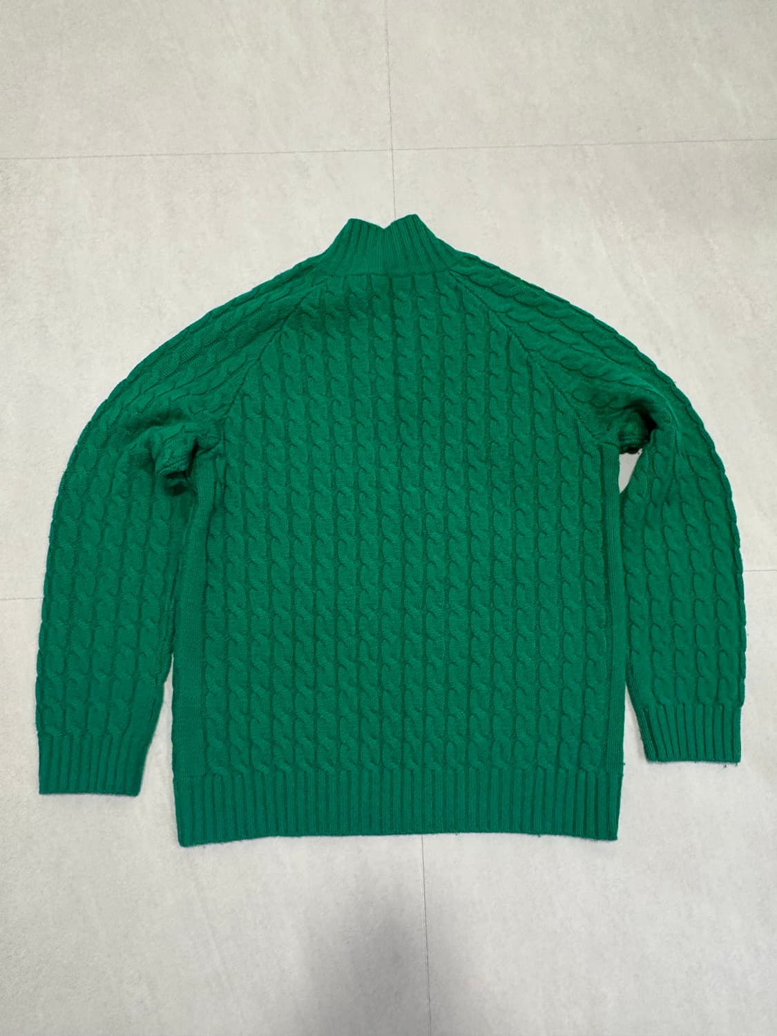 JW앤더슨 케이블 니트 그린 L 상품이미지2