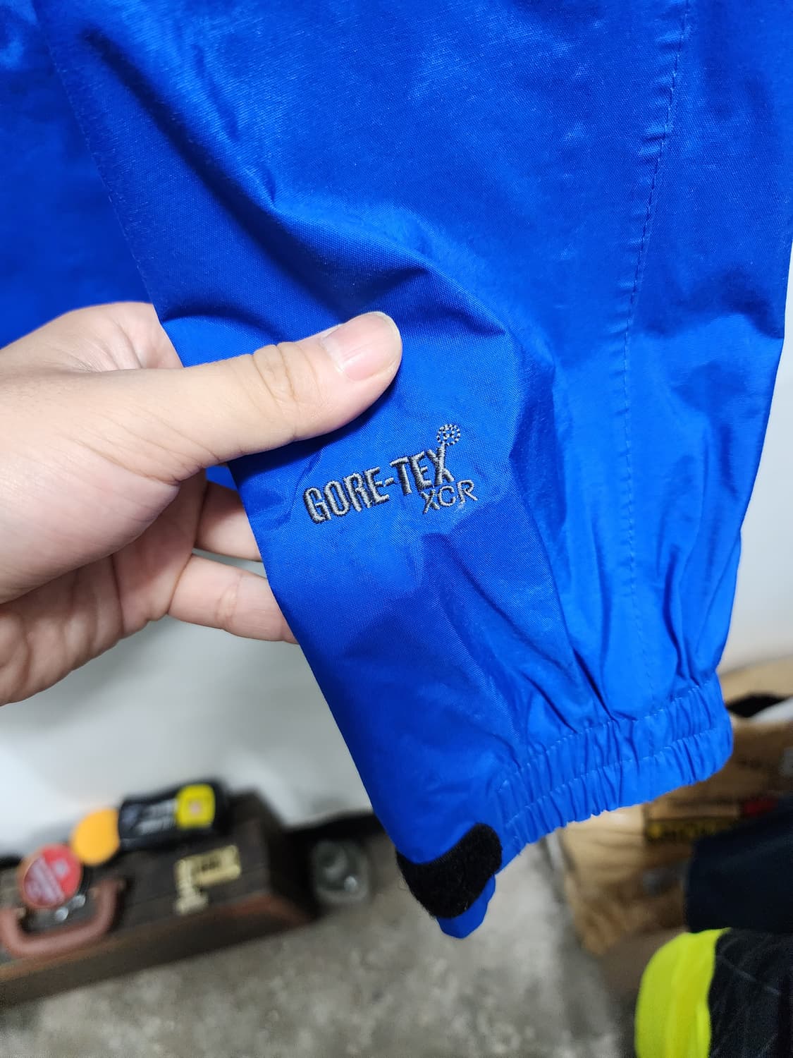 노스페이스 고어텍스 블루 바람막이 상품이미지3