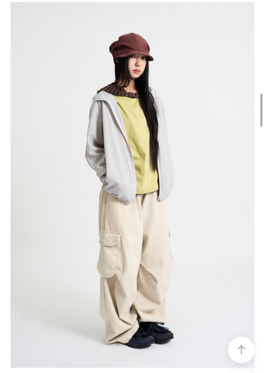 연그레이 바람막이 상품이미지2