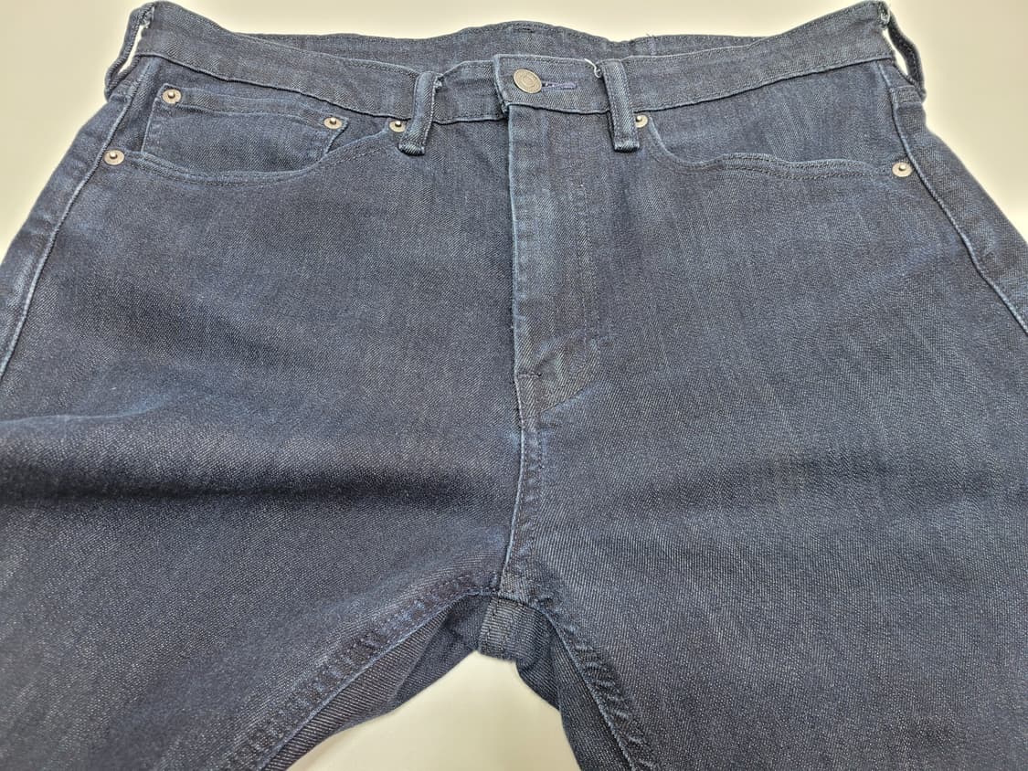 LEVI'S 리바이스 522 블랙가죽탭 데님 청바지 / 남 34 중청
 상품이미지3