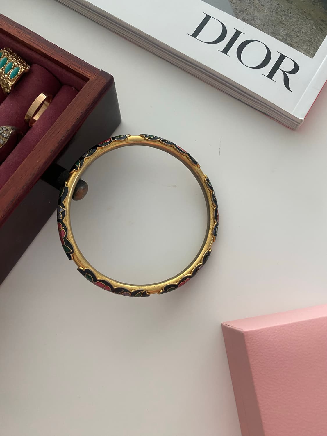 빈티지 클로아조네 뱅글 팔찌 상품이미지6