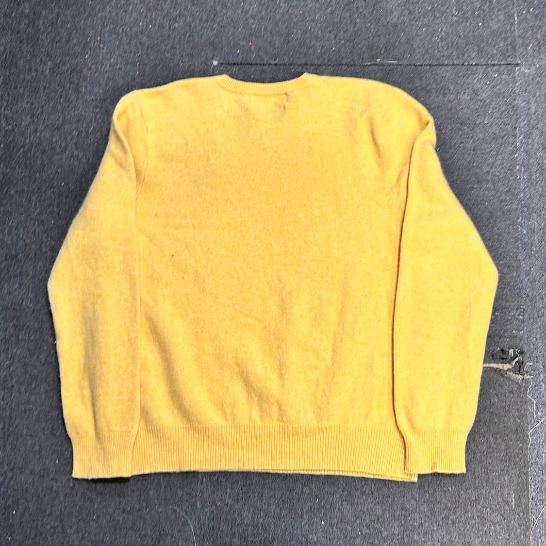 폴로 병아리 옐로 램스울 노랑색 니트 XL 상품이미지5