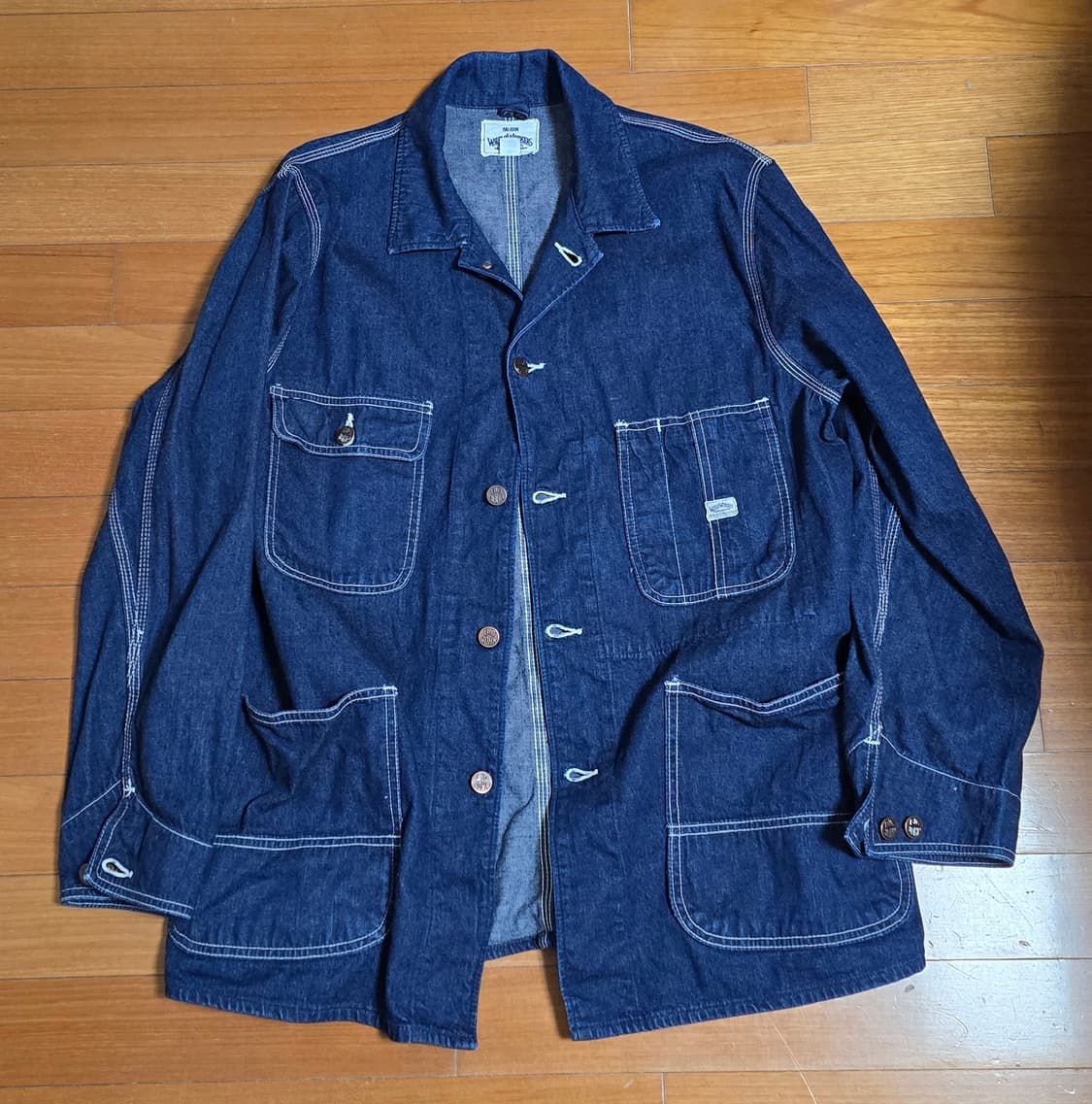 빅존 월드워커스 데님 초어 자켓 L(100) 40 상품이미지1