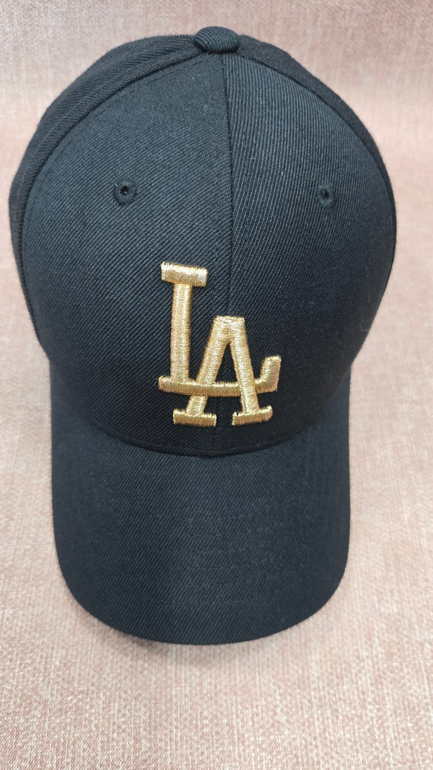 MLB 메탈 로고 커브조절캡 LA 상품이미지1