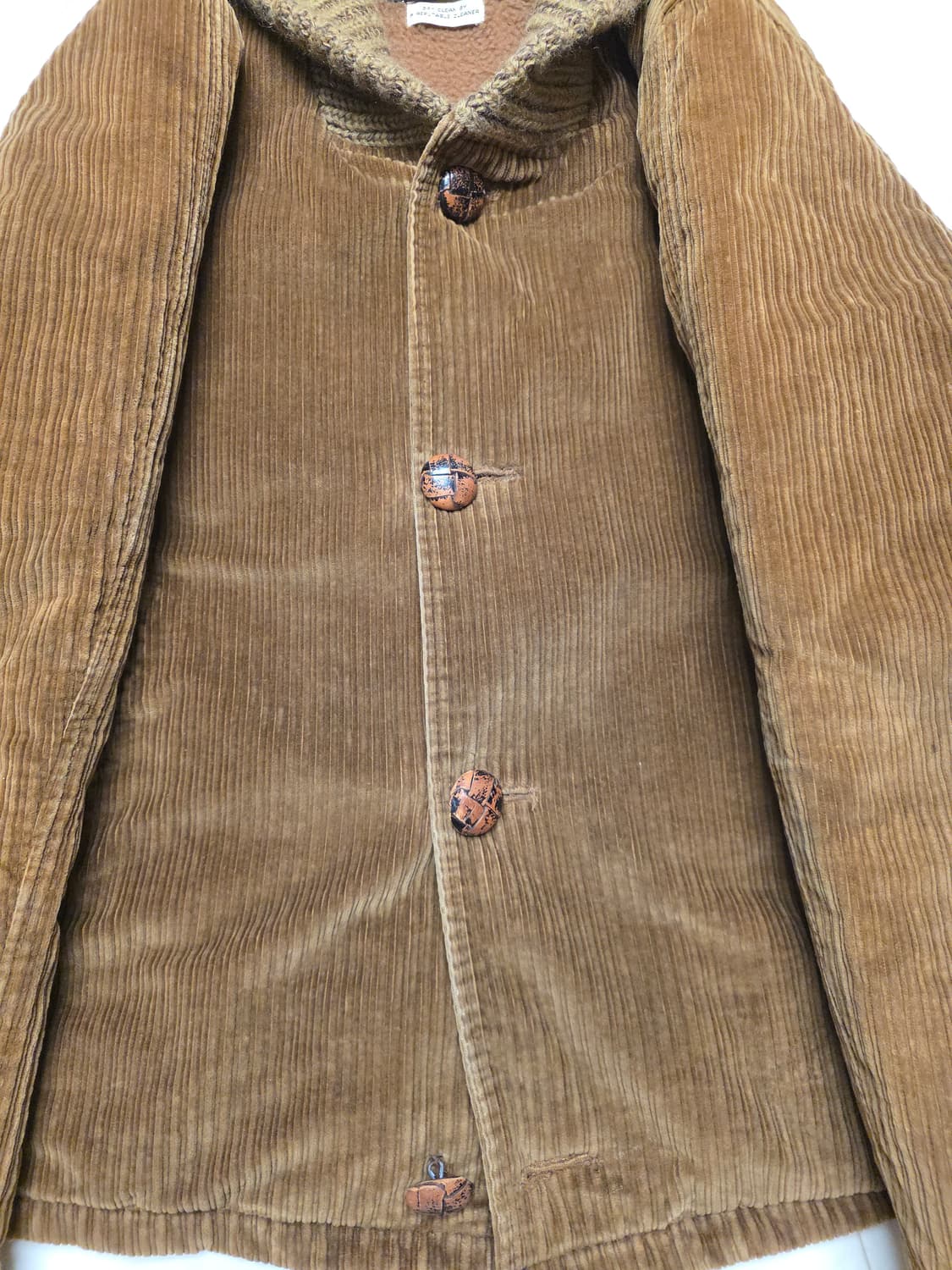 Jc penney towncraft 코듀로이 숄카라 자켓 L 상품이미지4