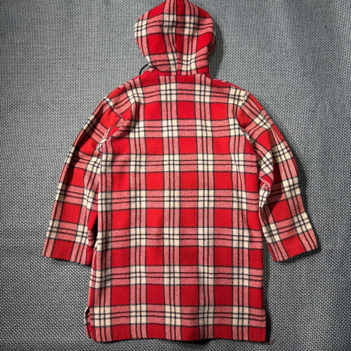 80s 빈티지 울 코트 자켓 레드 ( 105/OLD-8325 ) 상품이미지6