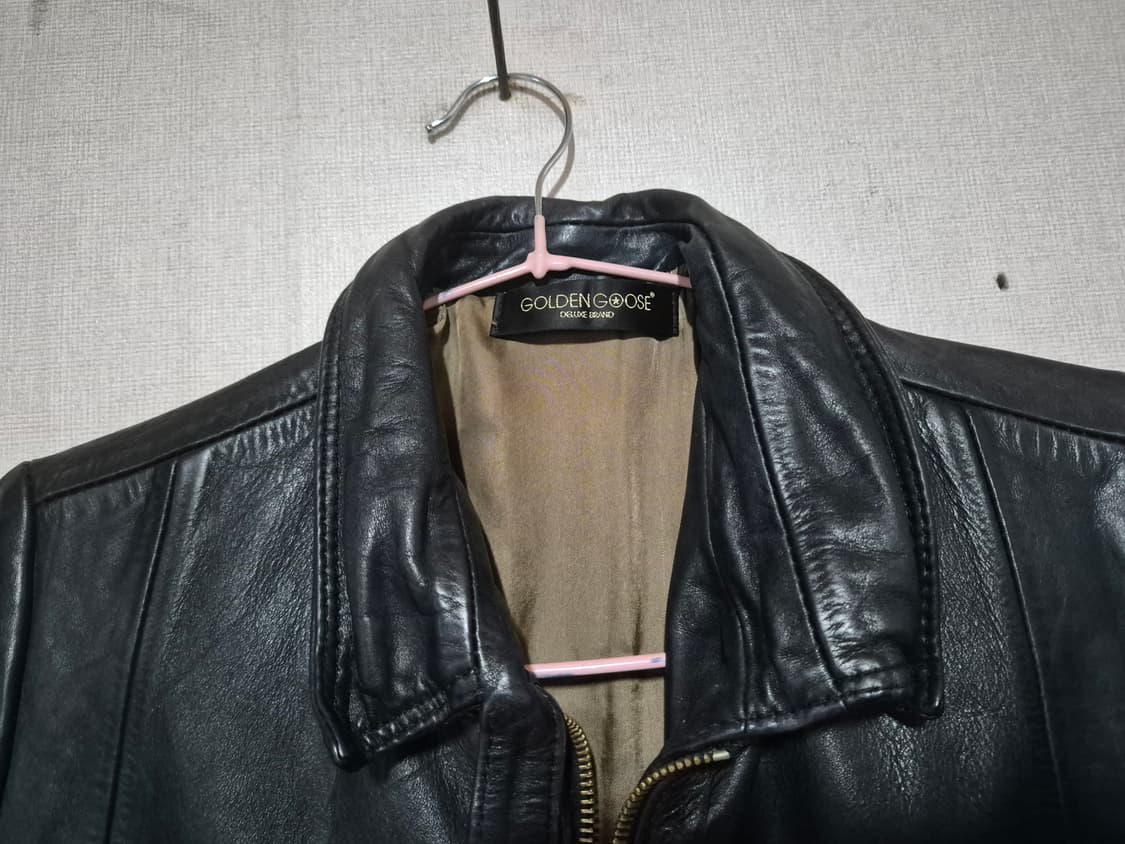 골든구스 싱글라이더 가죽자켓 (XS) 상품이미지5