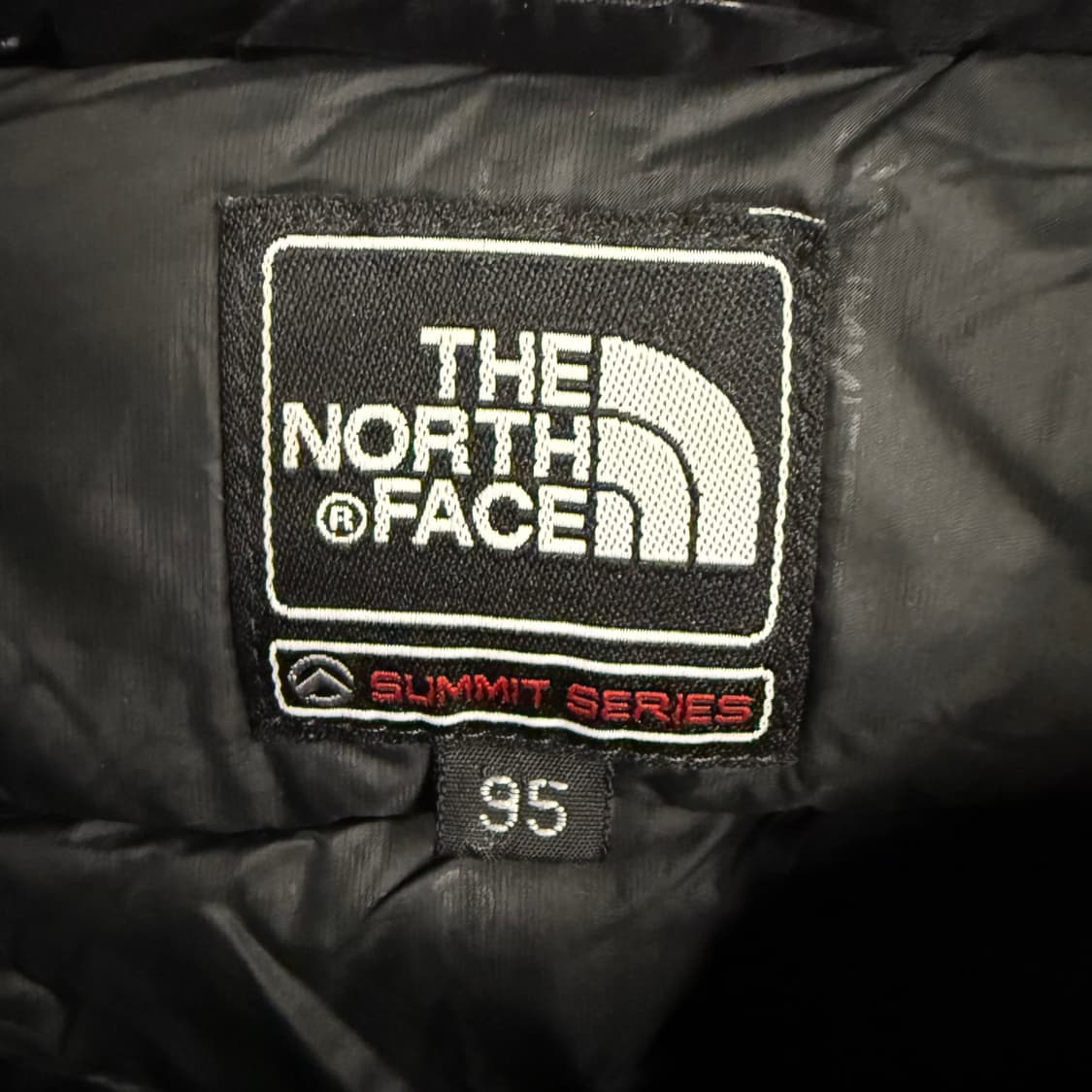 [정품/95] 노스페이스 블랙 경량 패딩 b15 상품이미지5