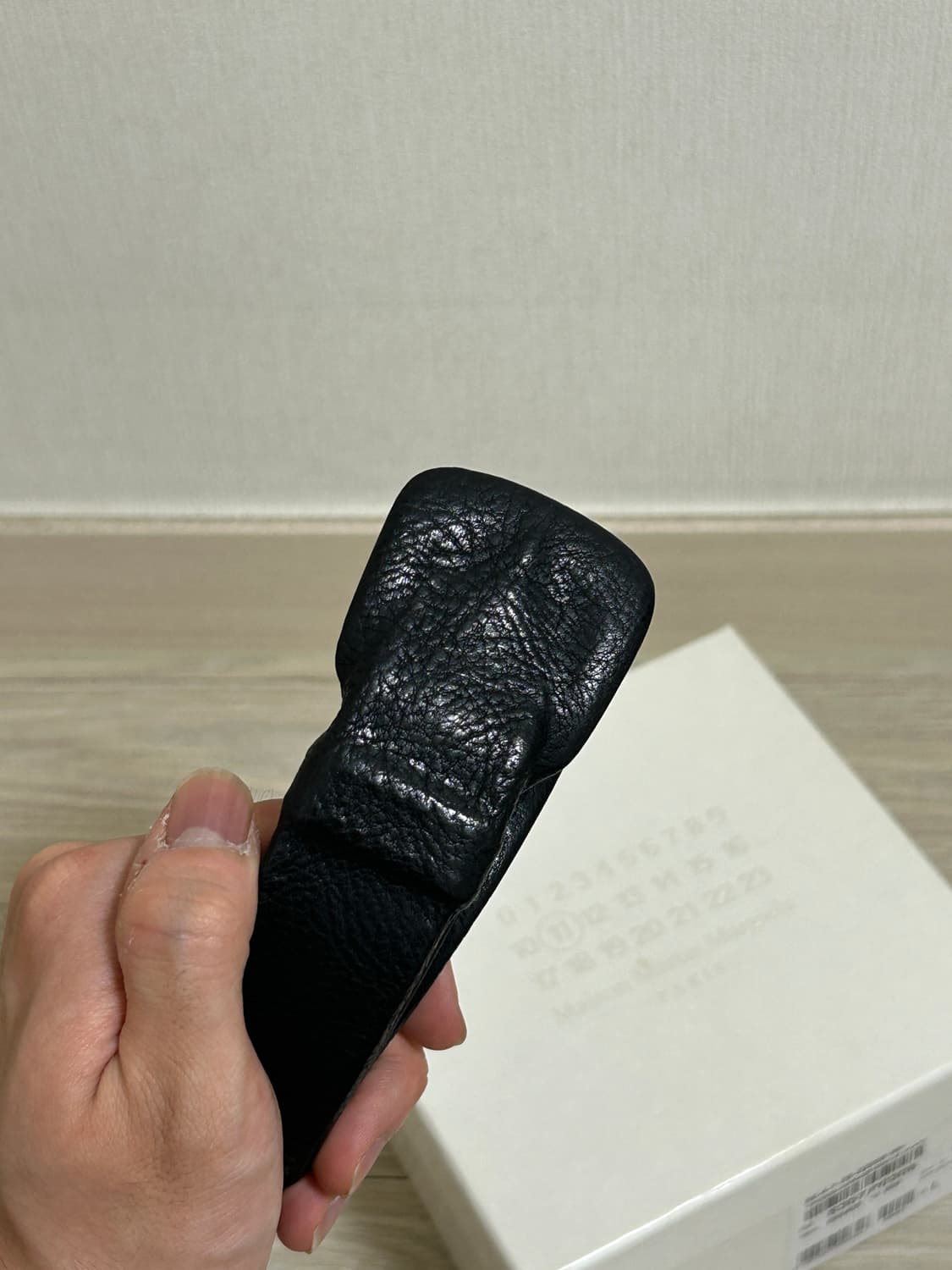 마르지엘라 페이크 레더 벨트 상품이미지8