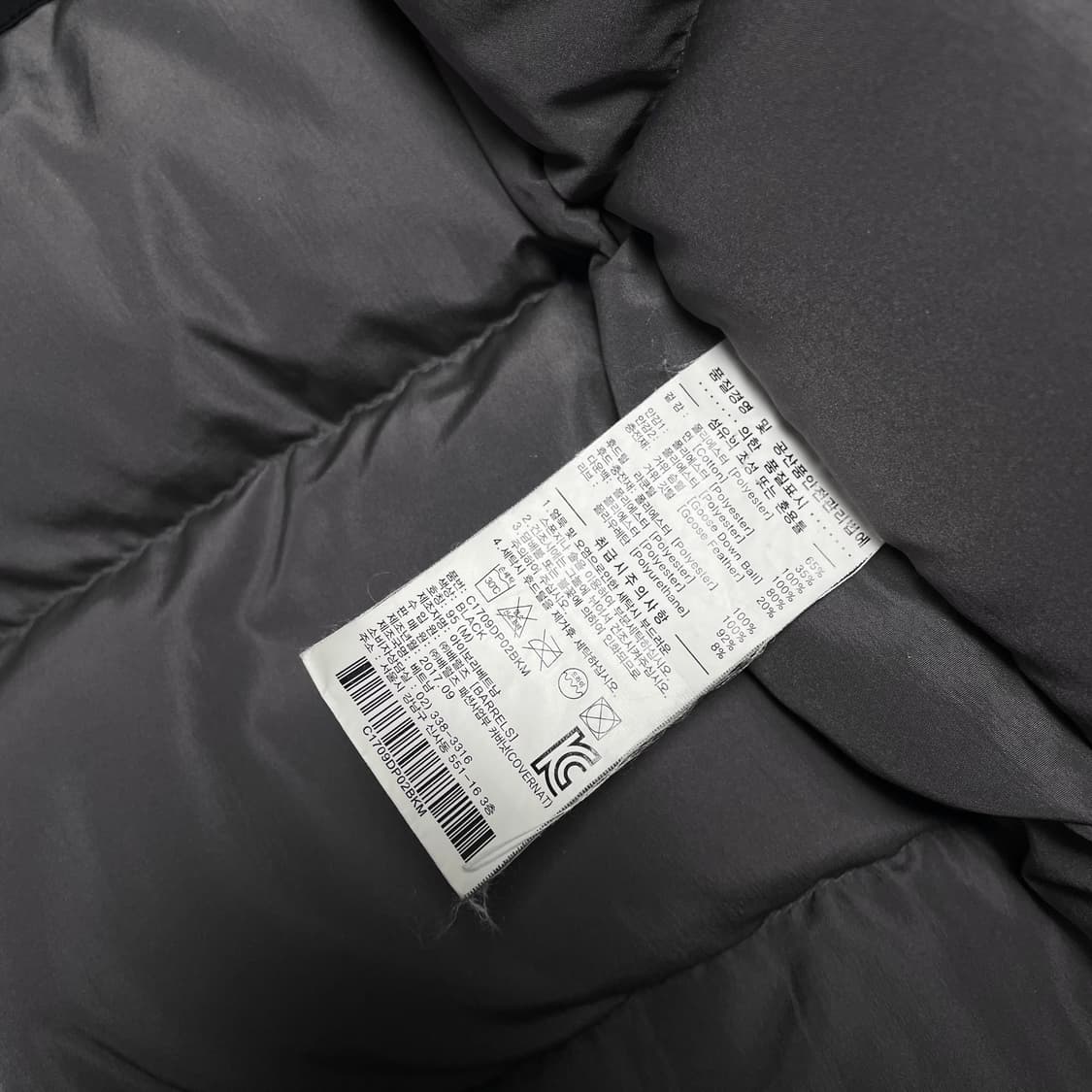 커버낫 멀티포켓 구스다운 N-3B 라쿤 퍼 점퍼 y 5158 상품이미지7