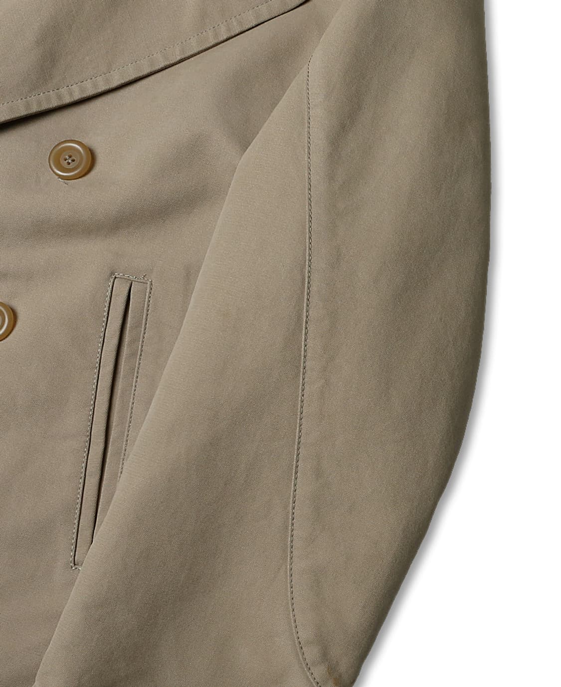 몬테도로 [Montedoro] 베이지 헤비 코튼 피코트 상품이미지4