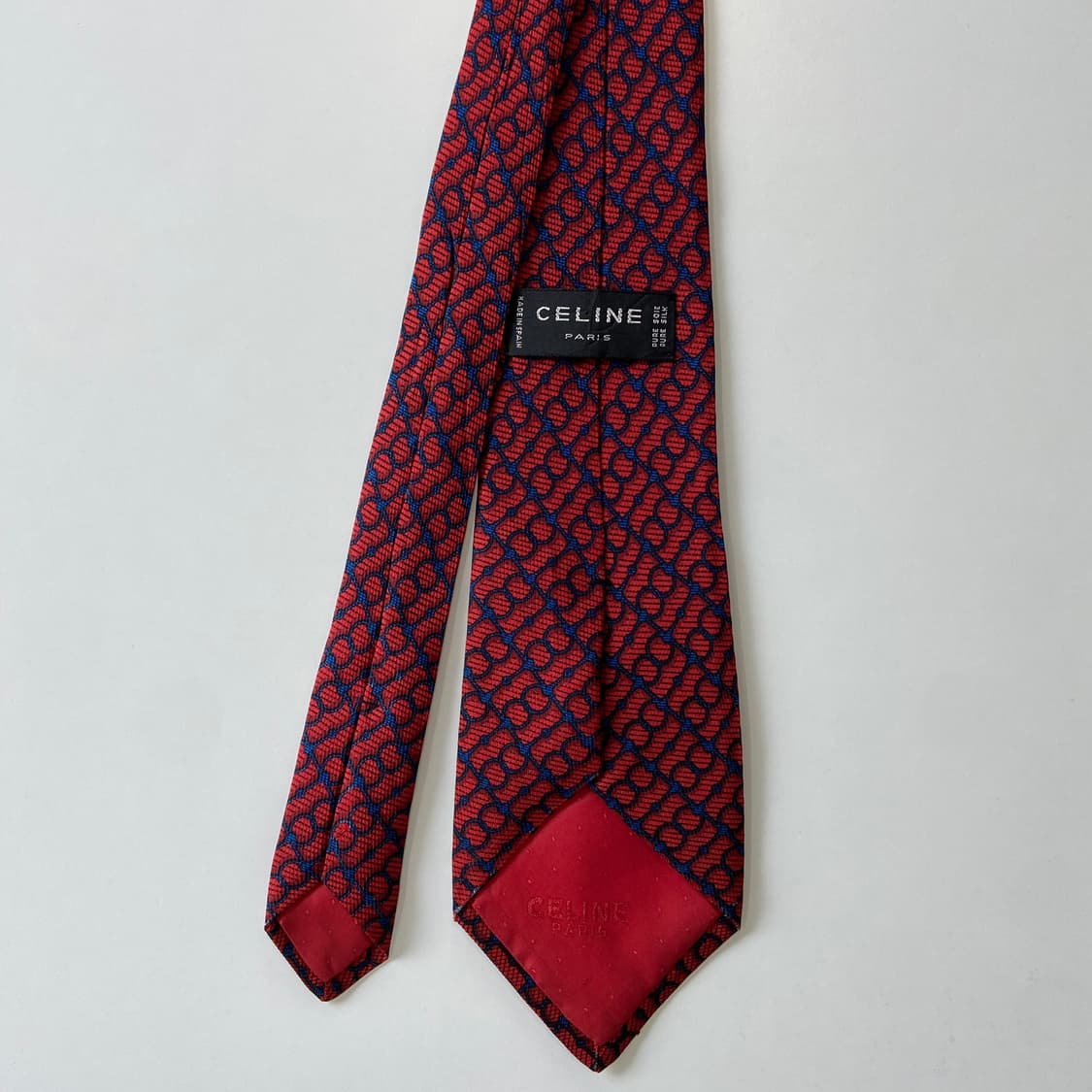 셀린느(celine) 심플로고 명품 정품 넥타이 상품이미지3