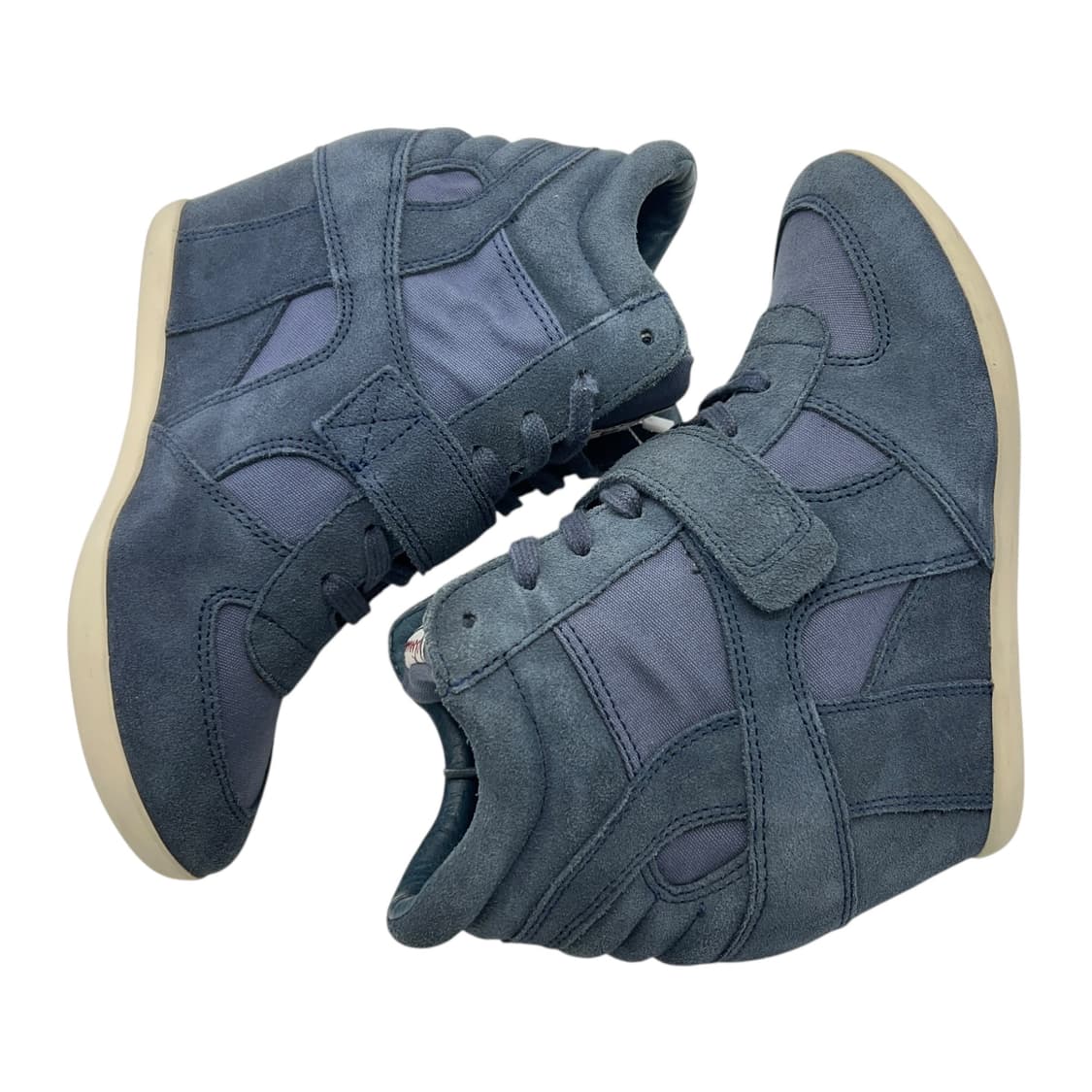 230 W 아쉬 보위 웨지힐 스니커즈 네이비 상품이미지3