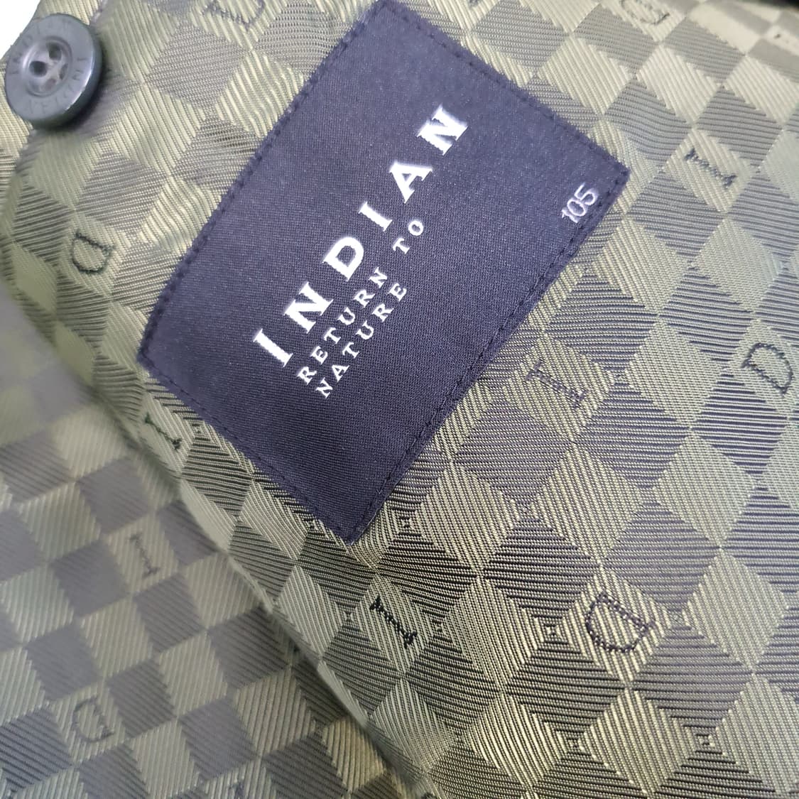 인디안 울100 집업자켓 남자105 상품이미지7