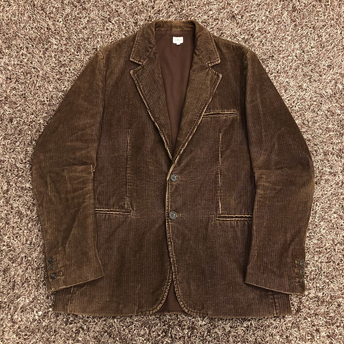 캘빈클라인 브라운 코듀로이 블레이저 자켓  상품이미지1