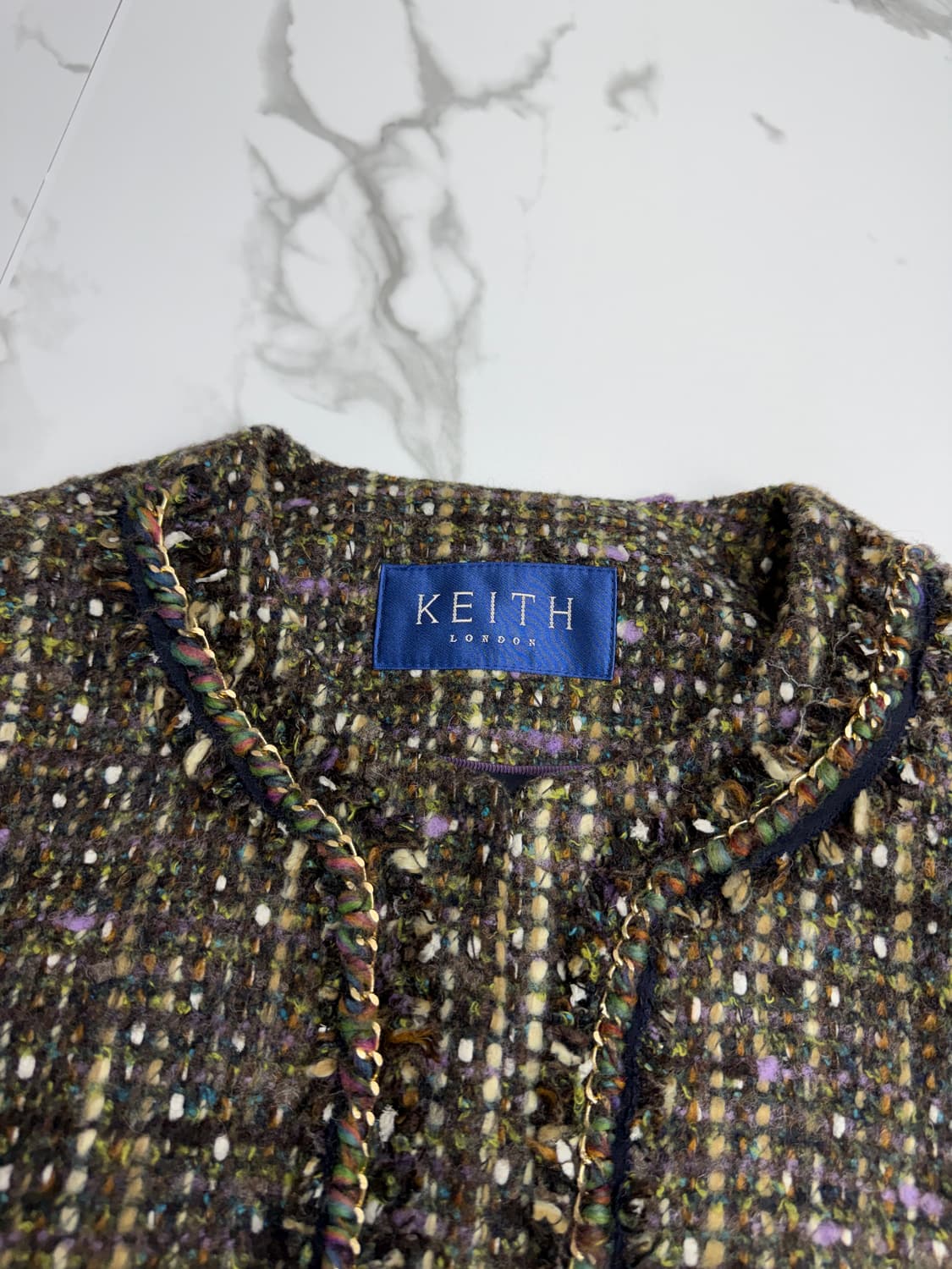 키이스 트위드 코트 상품이미지3