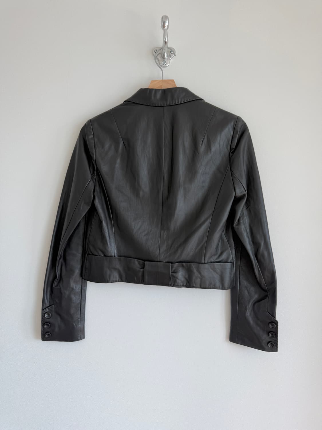 구호(KUHO) 램스킨 레더 자켓 상품이미지5