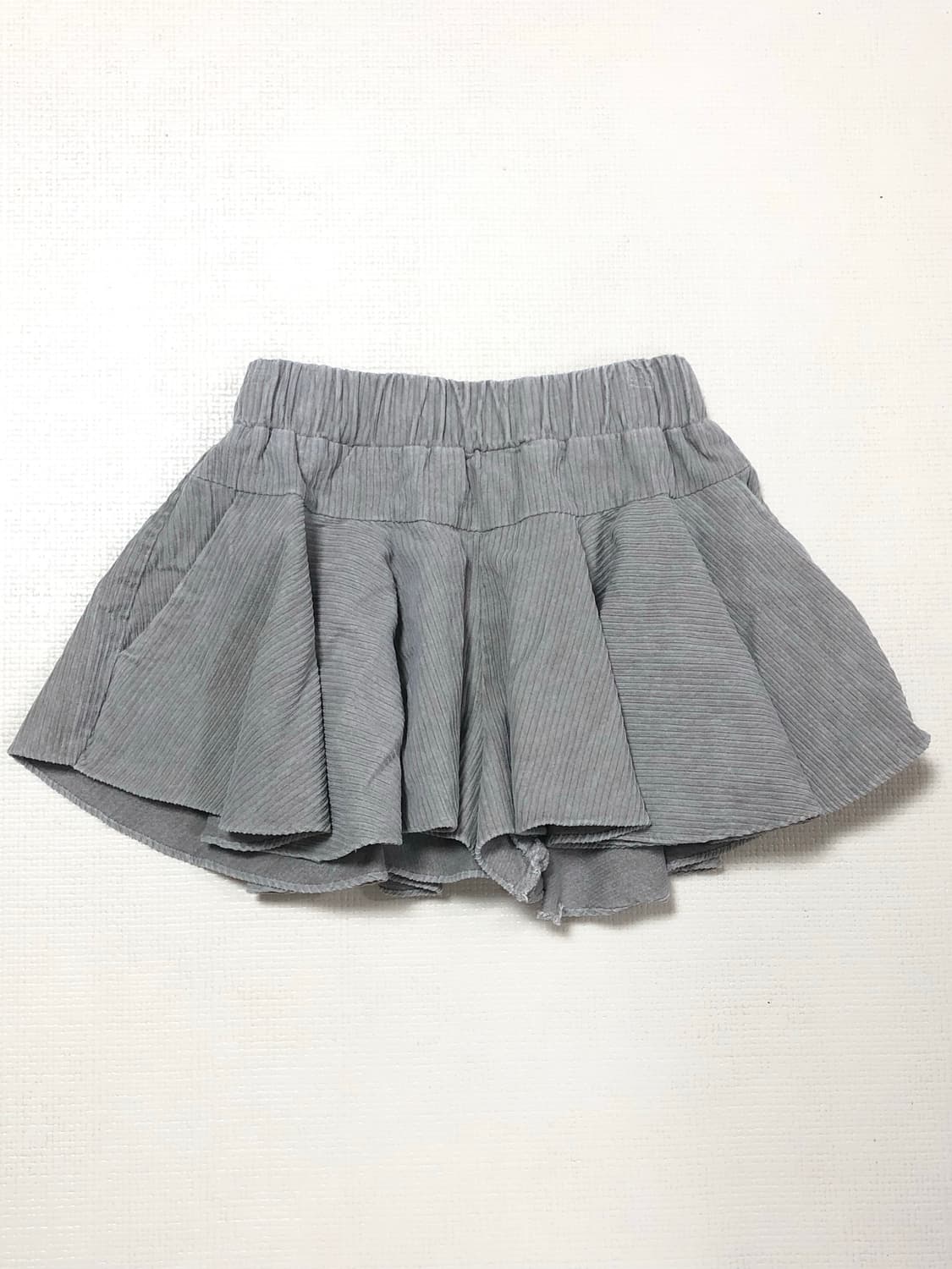 빈티지 베이지 코듀로이 미니 스커트 상품이미지10