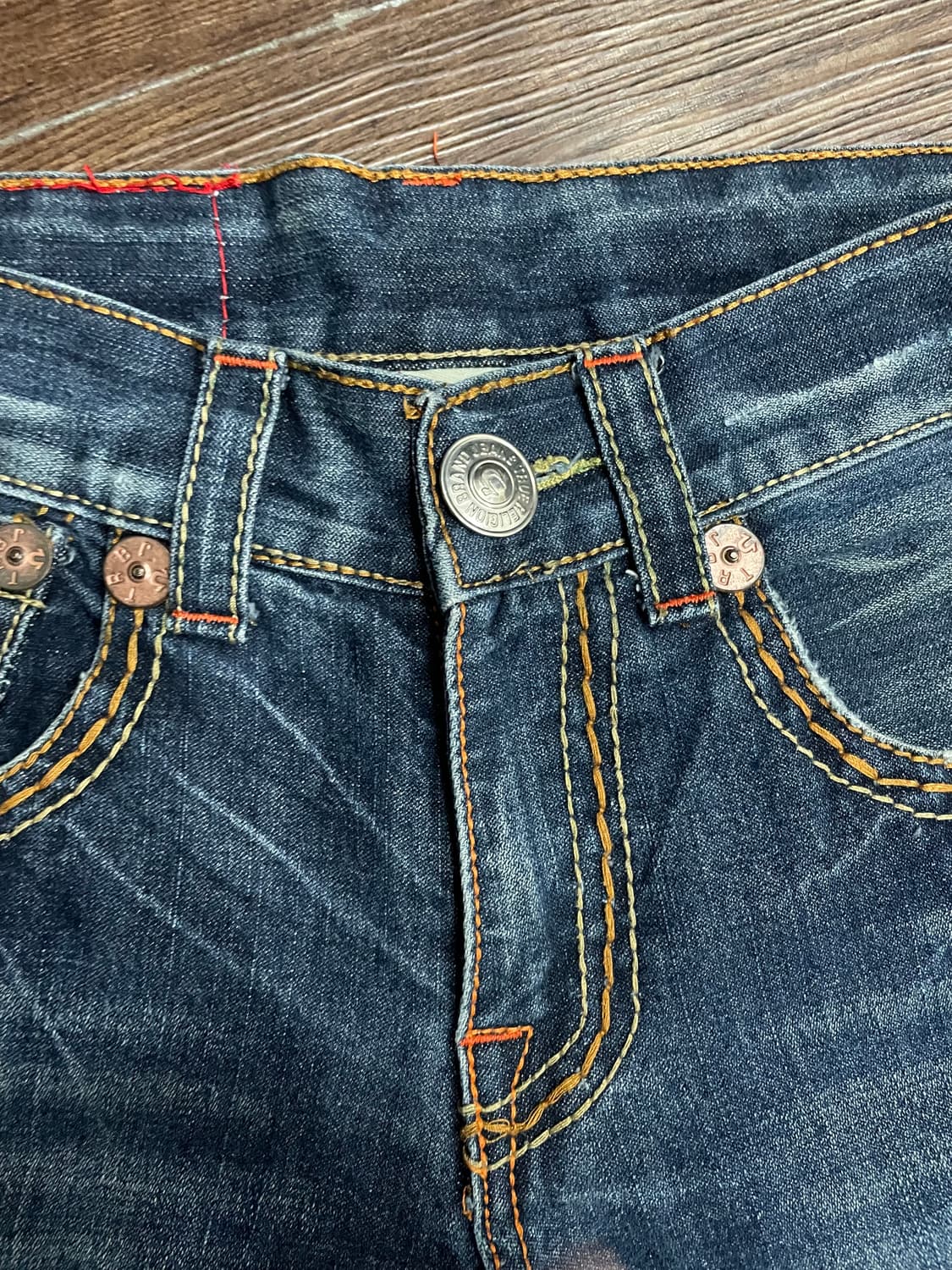 트루릴리전 USA 빌리빅티 부츠컷 데님 팬츠 상품이미지5