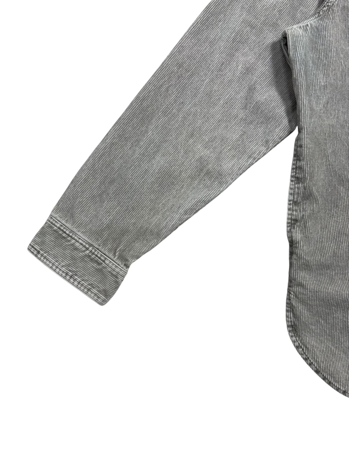 웰던 골덴 셔츠 L 멜란지 그레이 상품이미지3