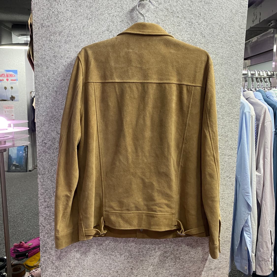 커버낫 멀티포켓 스웨이드 버튼 자켓 b3373 상품이미지4