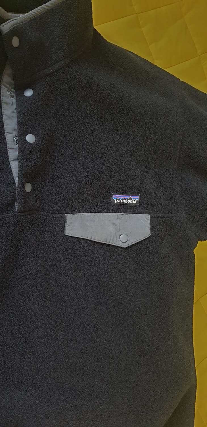 파타고니아 신칠라 풀오버 블랙w포지그레이 L 상품이미지3