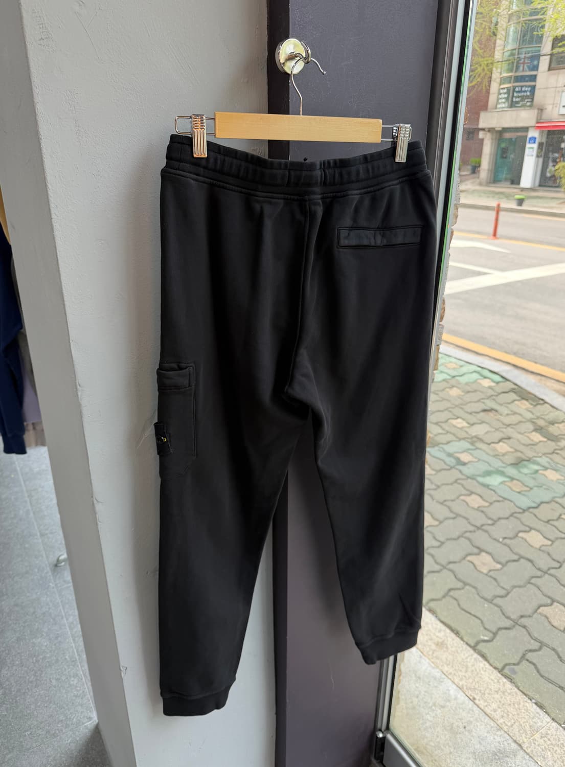 30~31/ (새상품) 스톤아일랜드 와펜패치 클래식 조거팬츠 상품이미지6