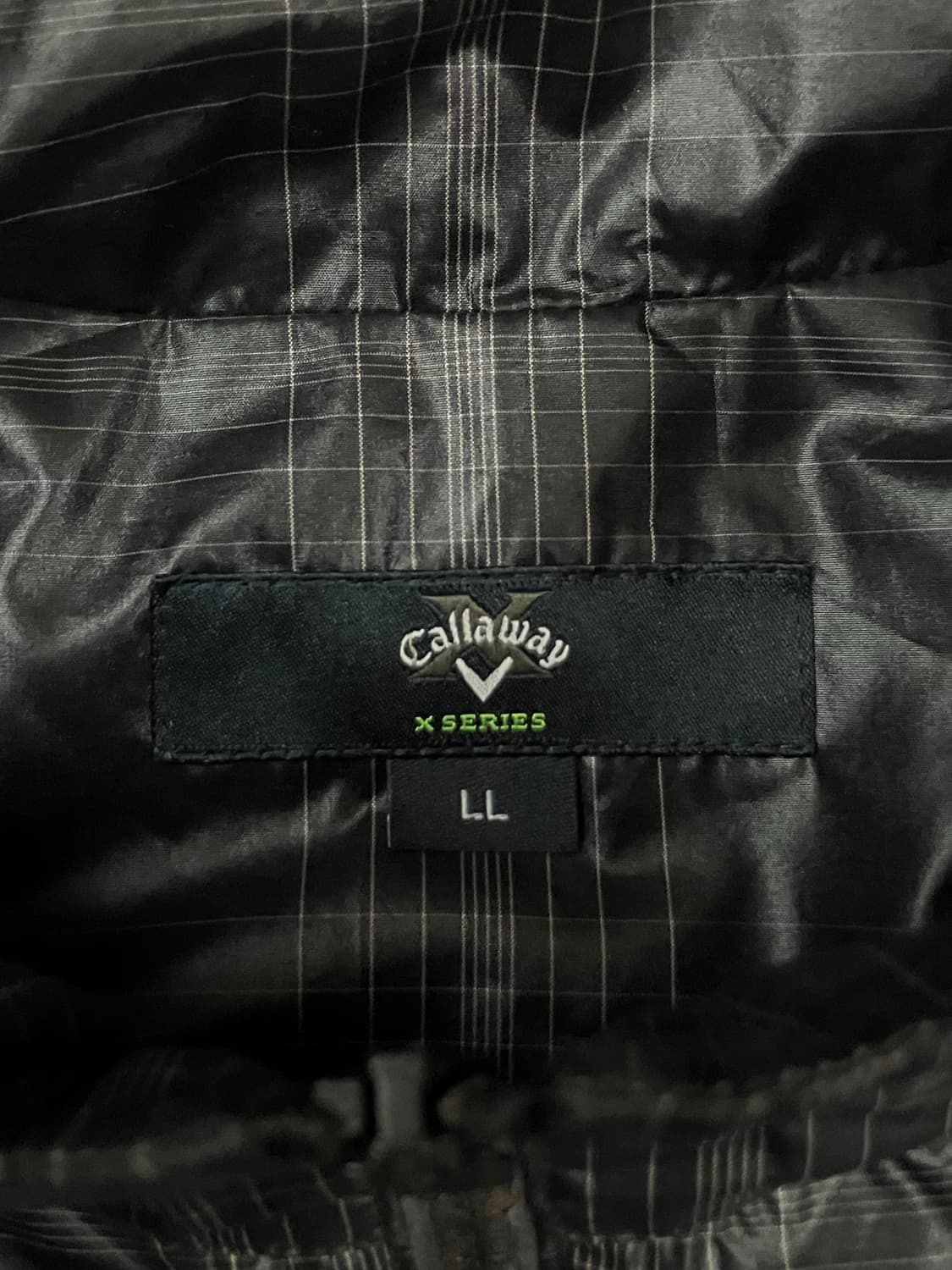 캘러웨이 체크패턴 후드 바람막이 105 상품이미지8