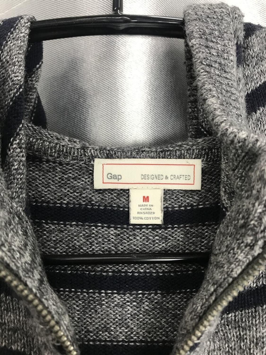 Gap Stripe Knit Hooded Zip-Up  상품이미지7