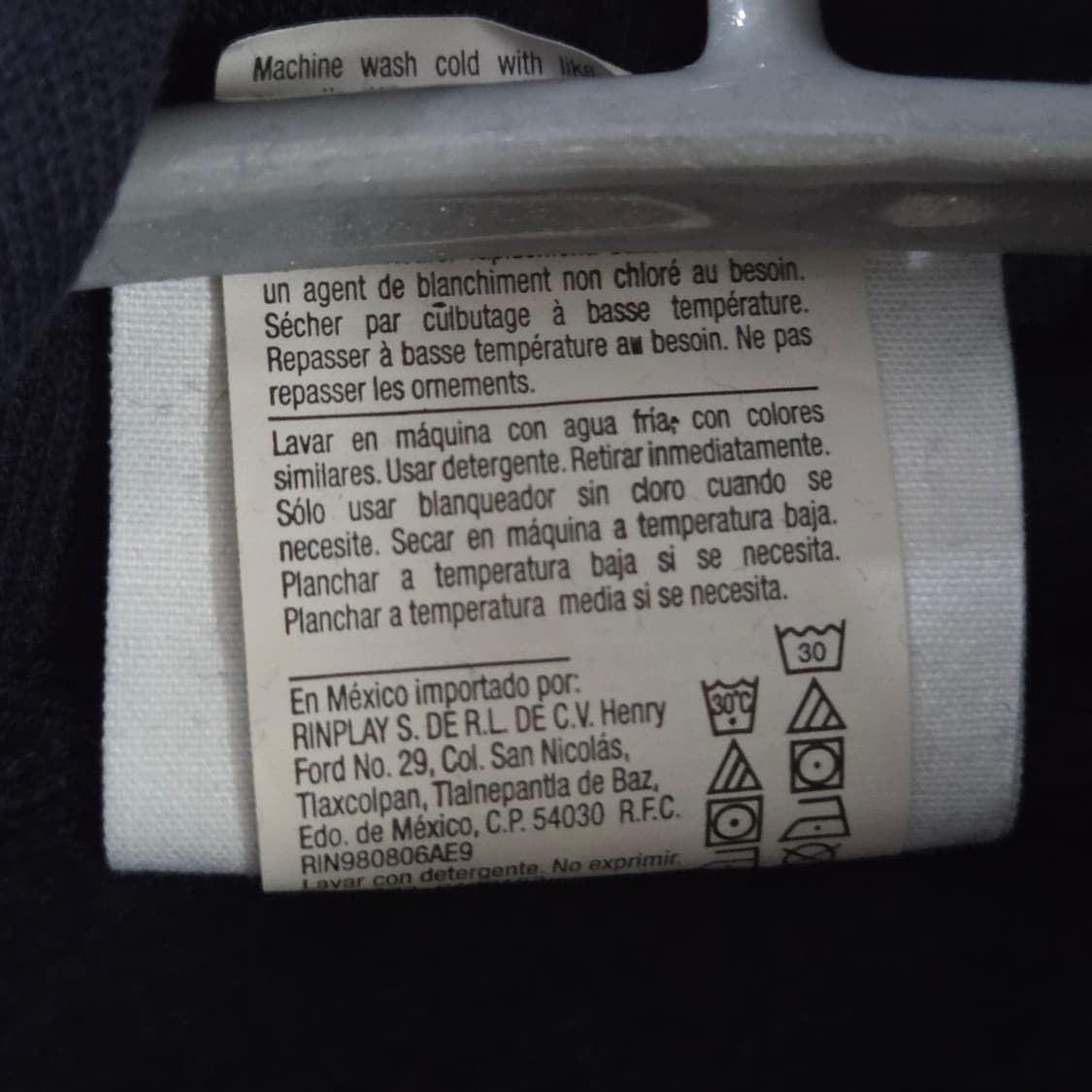 챔피온 블루택 리버스위브 기모 후드티 M 상품이미지5