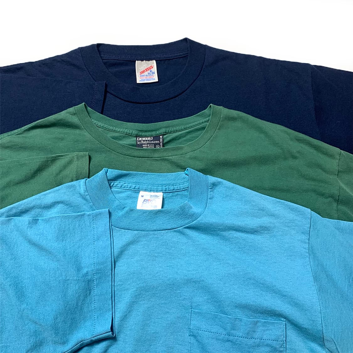 90‘s USA 폴로 랄프로렌 포켓 티셔츠 상품이미지5