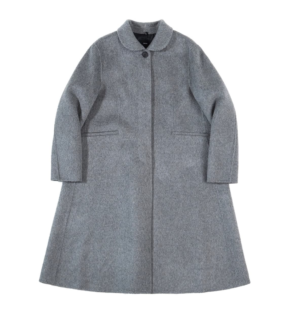 유노이아 Round Collar Long Coat 상품이미지4