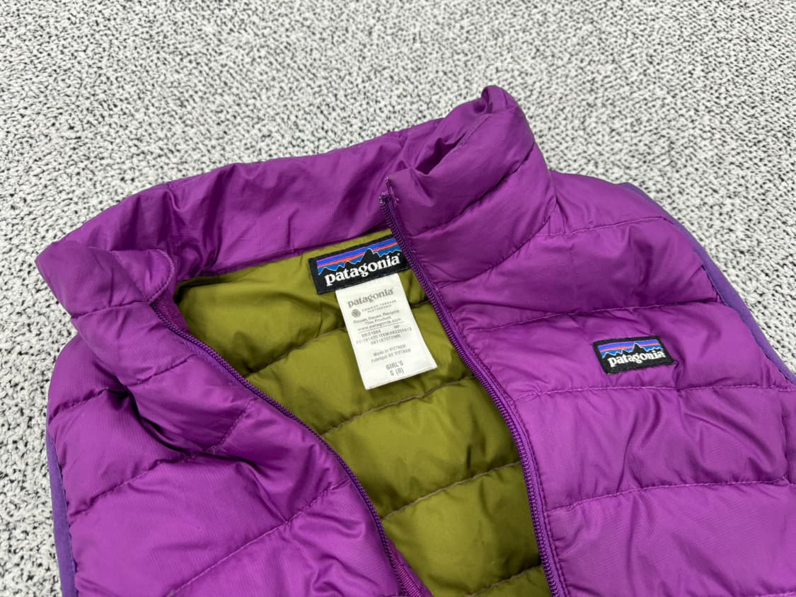 파타고니아 걸즈 다운베스트 상품이미지3