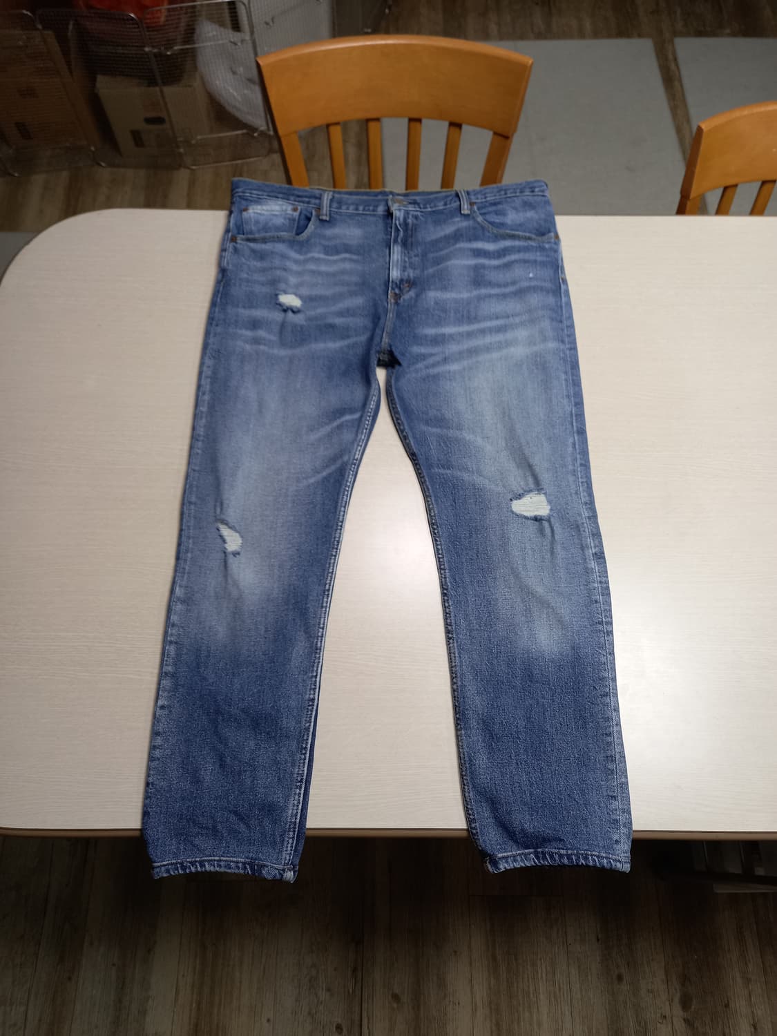 39 리바이스512 멕시코 데미지워싱 스판 슬림일자진 39-11 상품이미지1