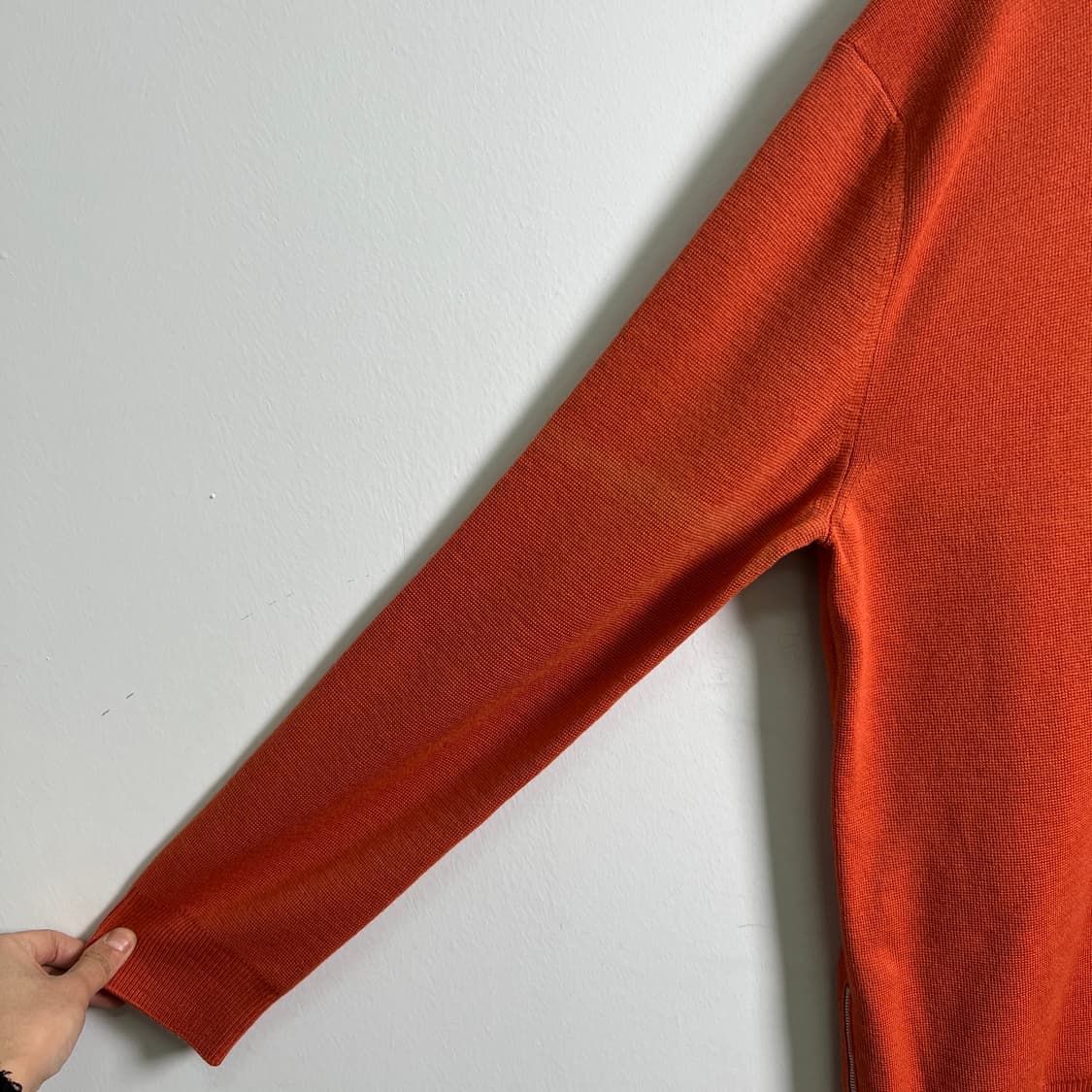 솔리드옴므 오렌지 사이드 지퍼 니트 스웨터 50 상품이미지7