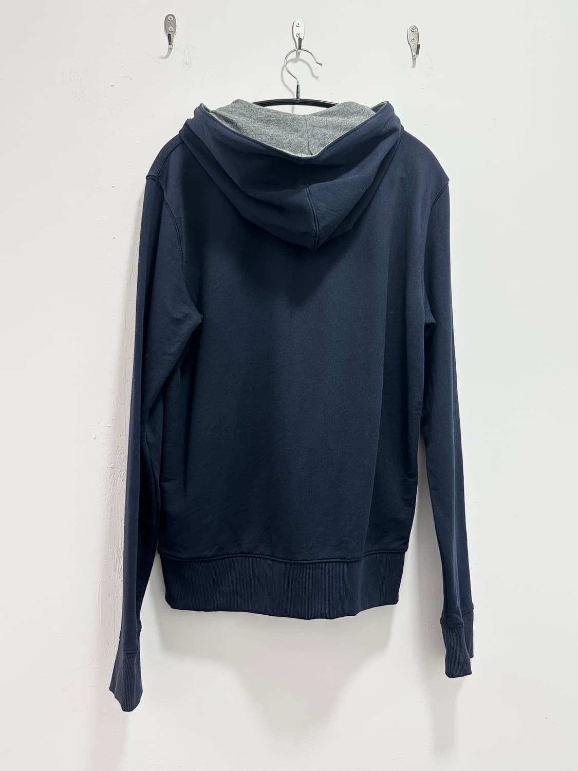 Timberland logo navy hood zip up 상품이미지4