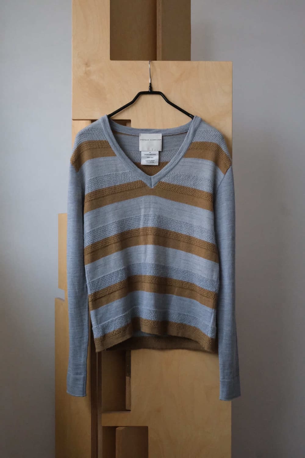 STEPHAN SCHNEIDER V-neck Striped Knit 상품이미지1