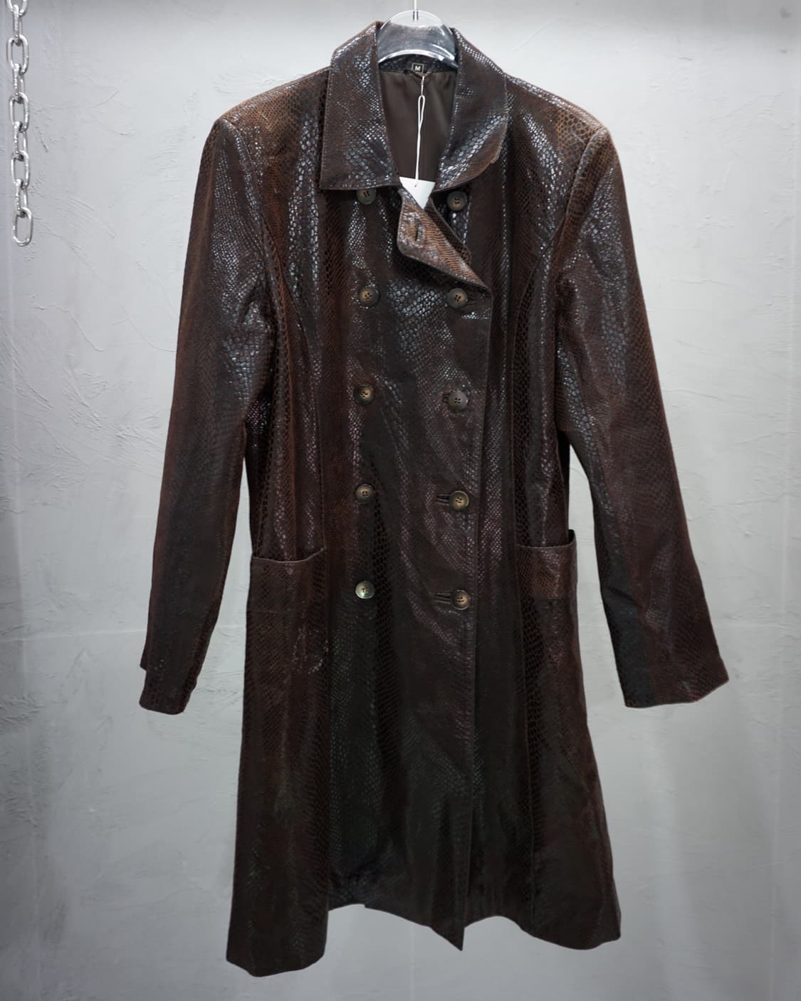 Leather Long Jacket 상품이미지1