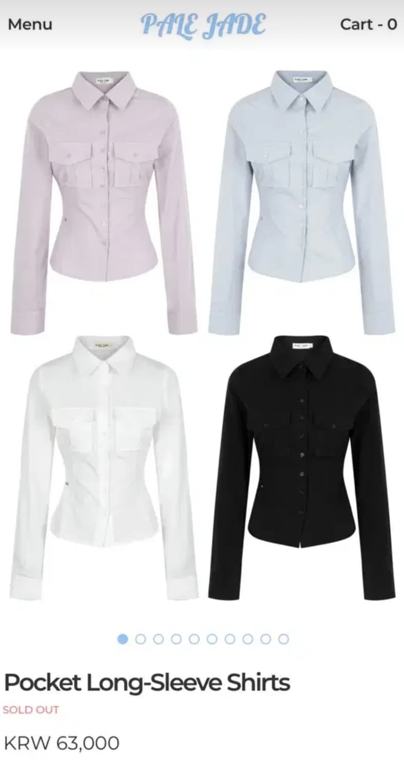 페일제이드 포켓 롱 슬리브 셔츠 상품이미지5
