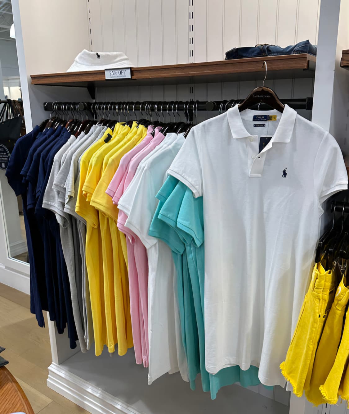 폴로 랄프로렌 여성 메쉬 반팔 카라 셔츠 원피스 상품이미지2