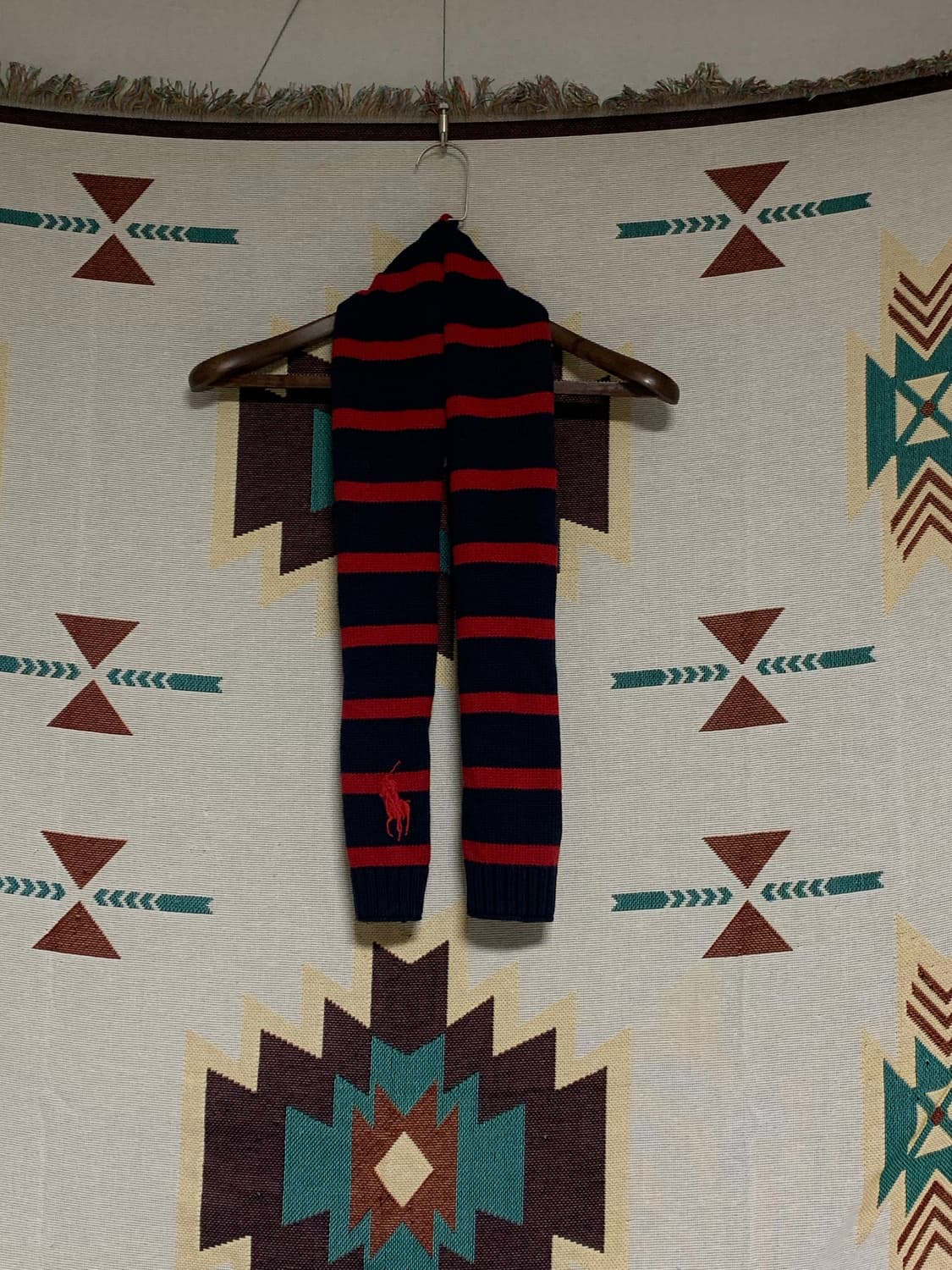 폴로 스트라이프 머플러/목도리 상품이미지1