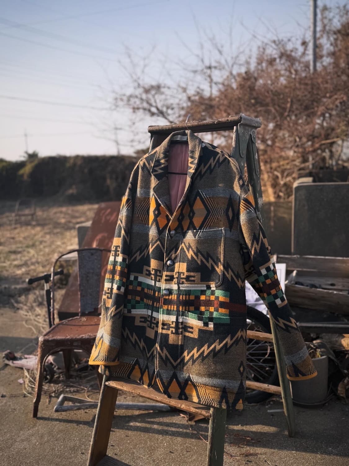 Visvim Exclusive Railwood Navajo Jacket 상품이미지1