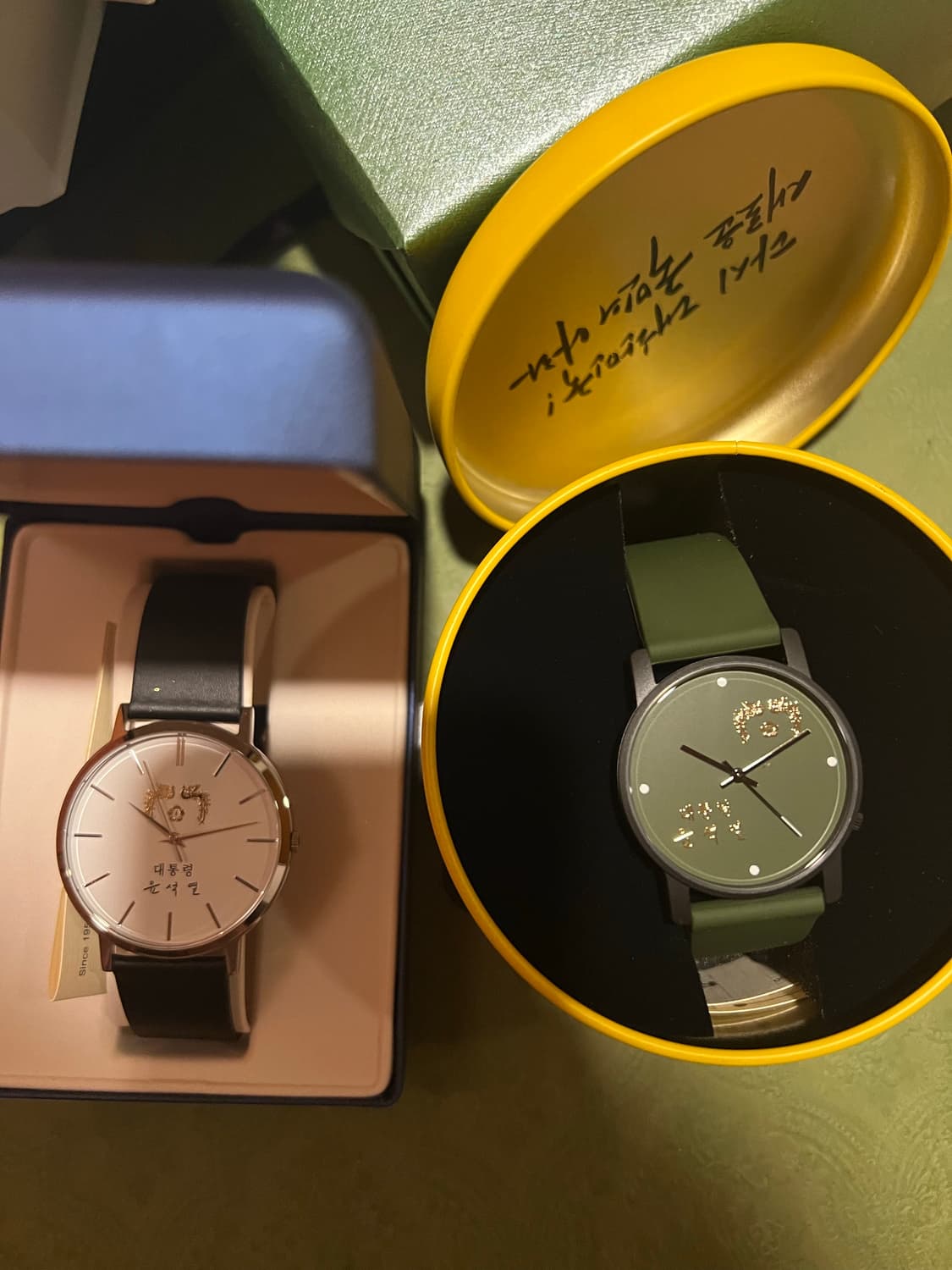 윤석열 대통령 시계(네이비) 상품이미지4