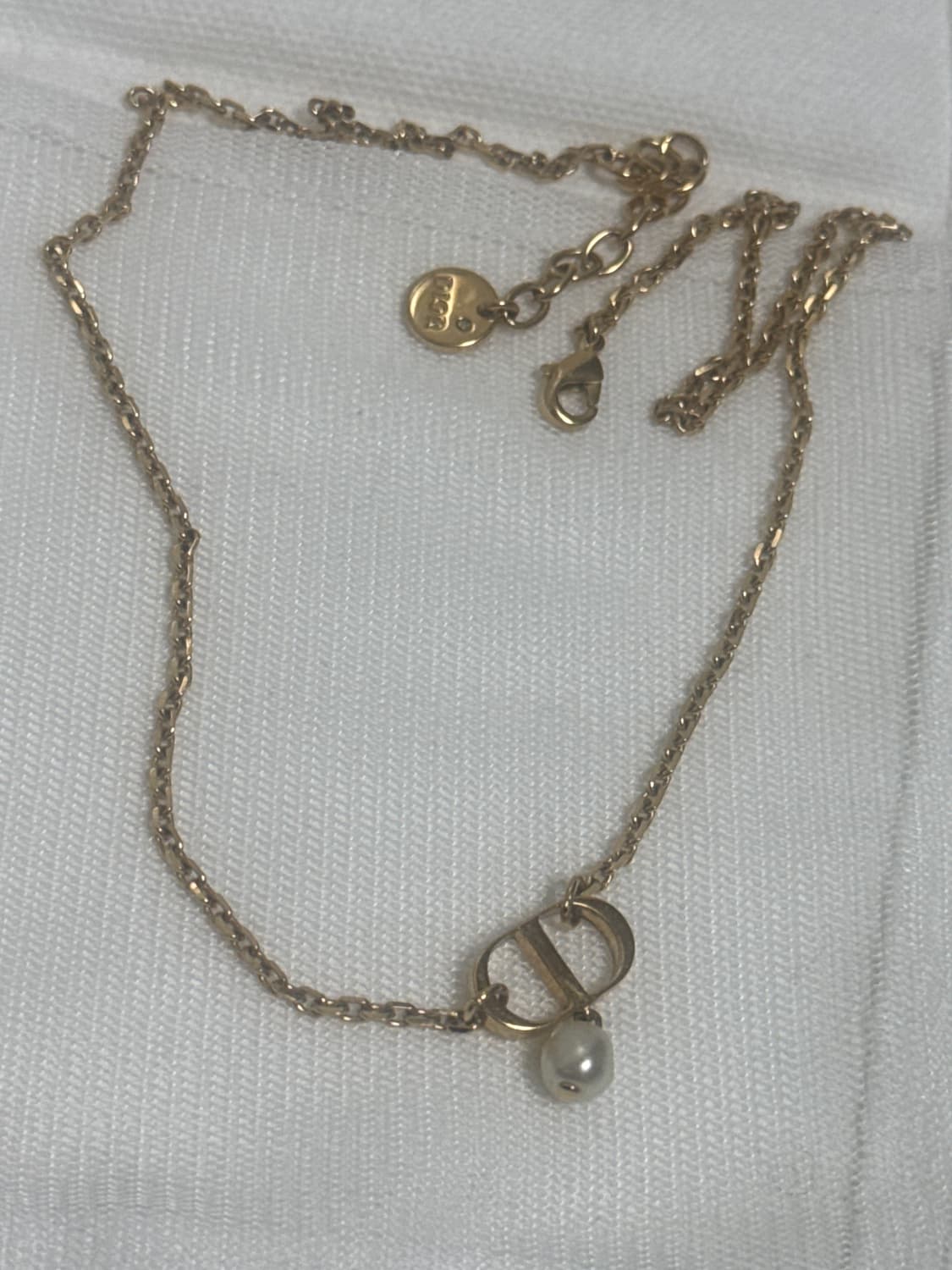 정품 디올 쁘띠 CD 목걸이 상품이미지1